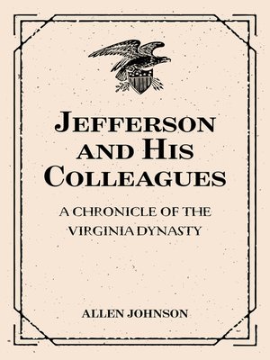 cover image of Jefferson and His Colleagues